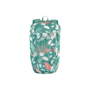 MOCHILA QUECHUA 10 LITROS SIN BOLSILLO - COLOR AQUA FLOREADO