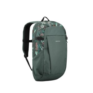 MOCHILA QUECHUA 20 LITROS - COLOR VERDE FLOREADO